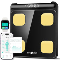 RunStar 8E  ScanPro Lite Body Fat Scale Black