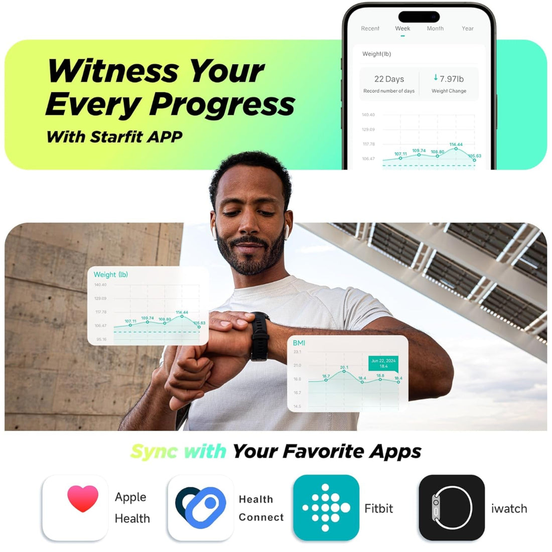 RunStar 8E SmartScan Pro – The Best Body Fat Scale for 2025 | Accurate ...